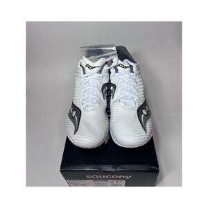 Saucony Racing Velocity MP Men's Racing Shoes White Silver Men's Size 9.5